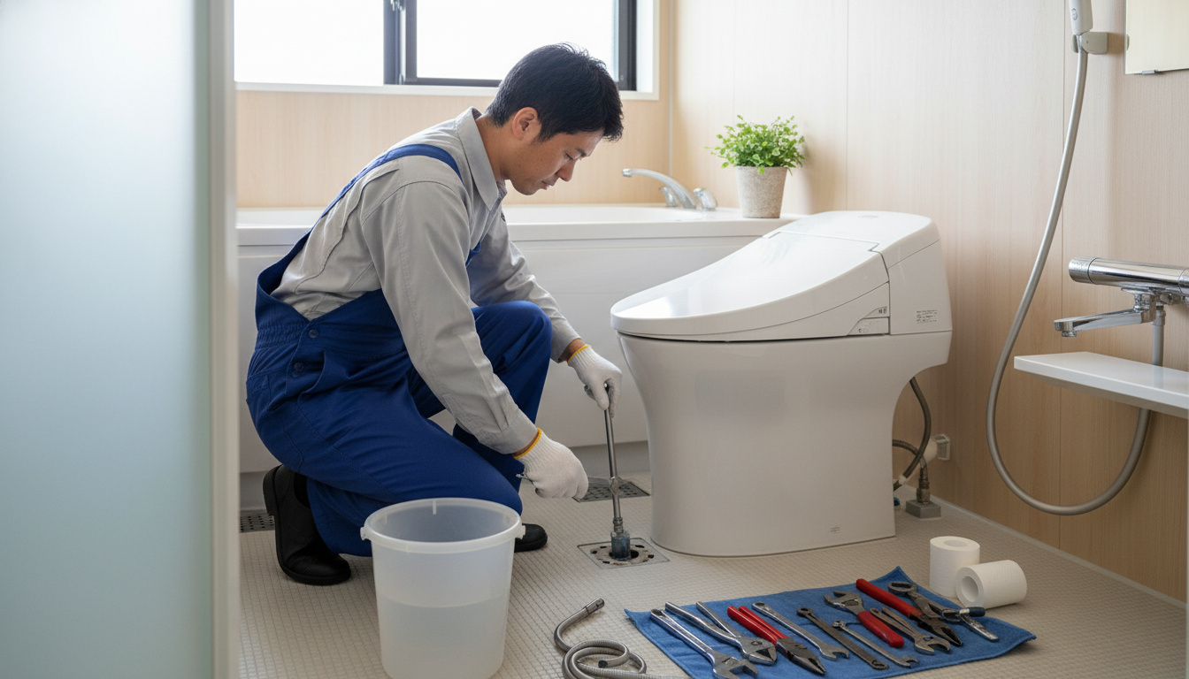 苫前町のトイレつまり修理業者の料金相場と内訳に関する画像