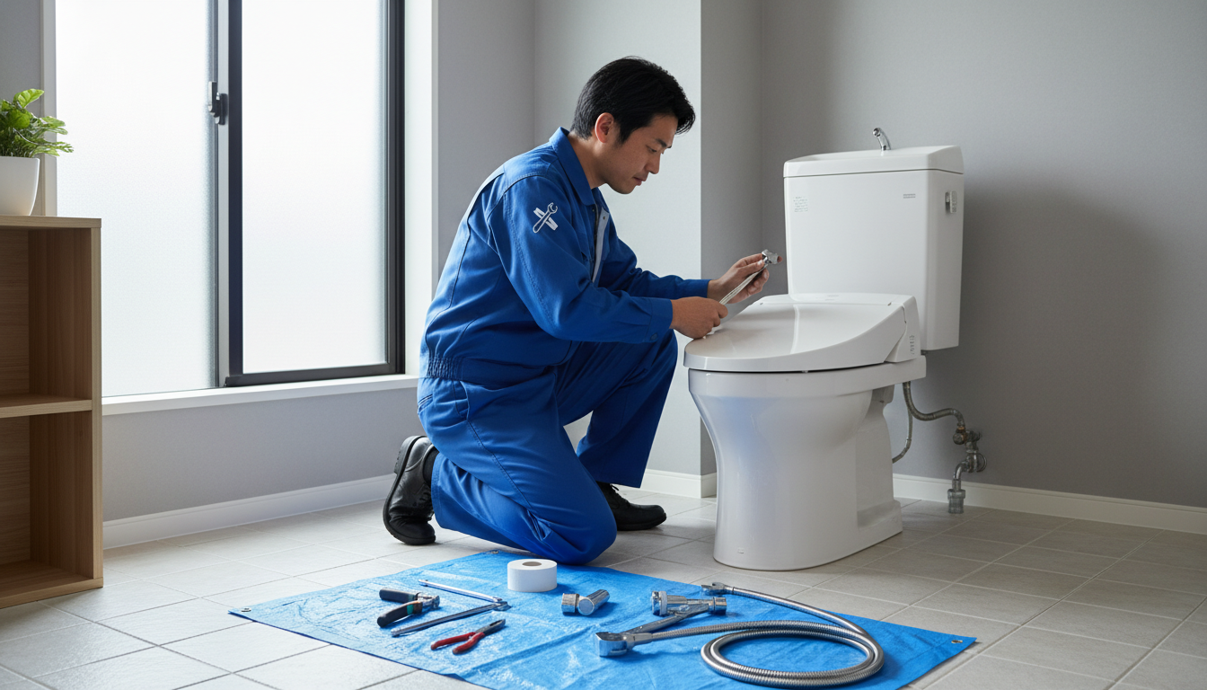 白糠郡白糠町のトイレつまり修理料金の相場に関する画像