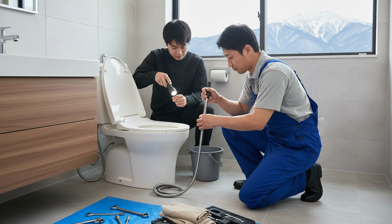 富良野市のトイレつまり対応！優良水道業者一覧に関する画像