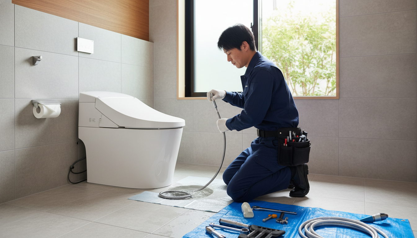 北広島市で信頼できるトイレつまり修理業者の選び方に関する画像