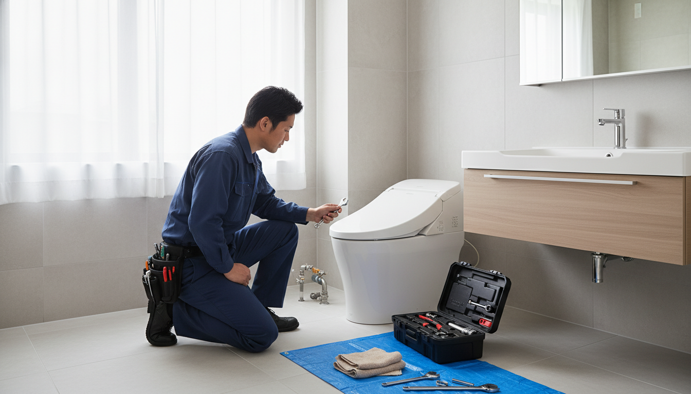 紋別市のトイレつまり修理業者の料金相場に関する画像