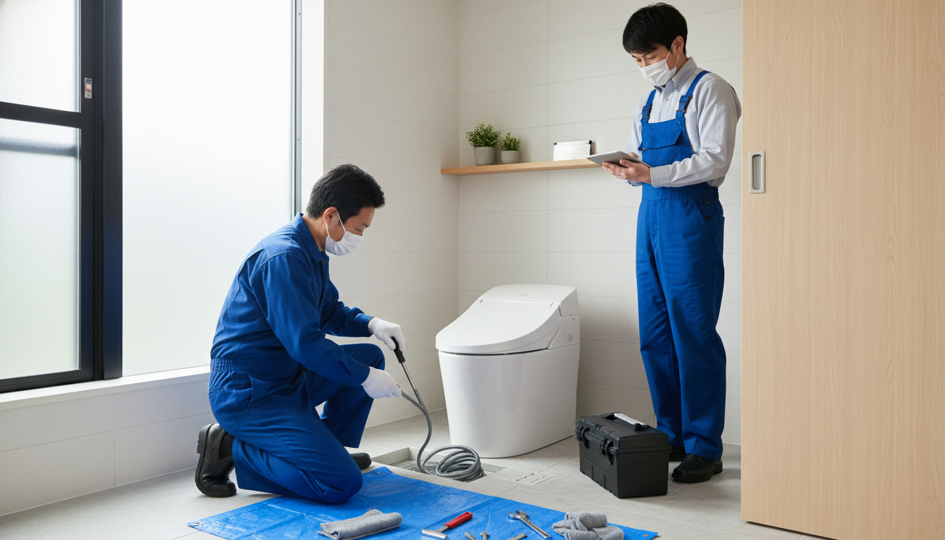 勇払郡むかわ町で評価の高いトイレつまり修理業者に関する画像