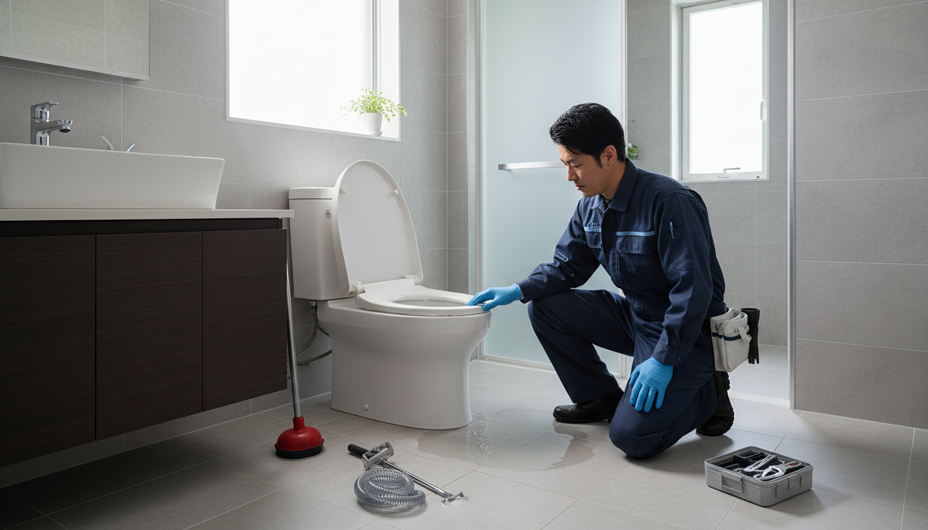 トイレつまり修理業者の料金相場と内訳【利尻町版】に関する画像