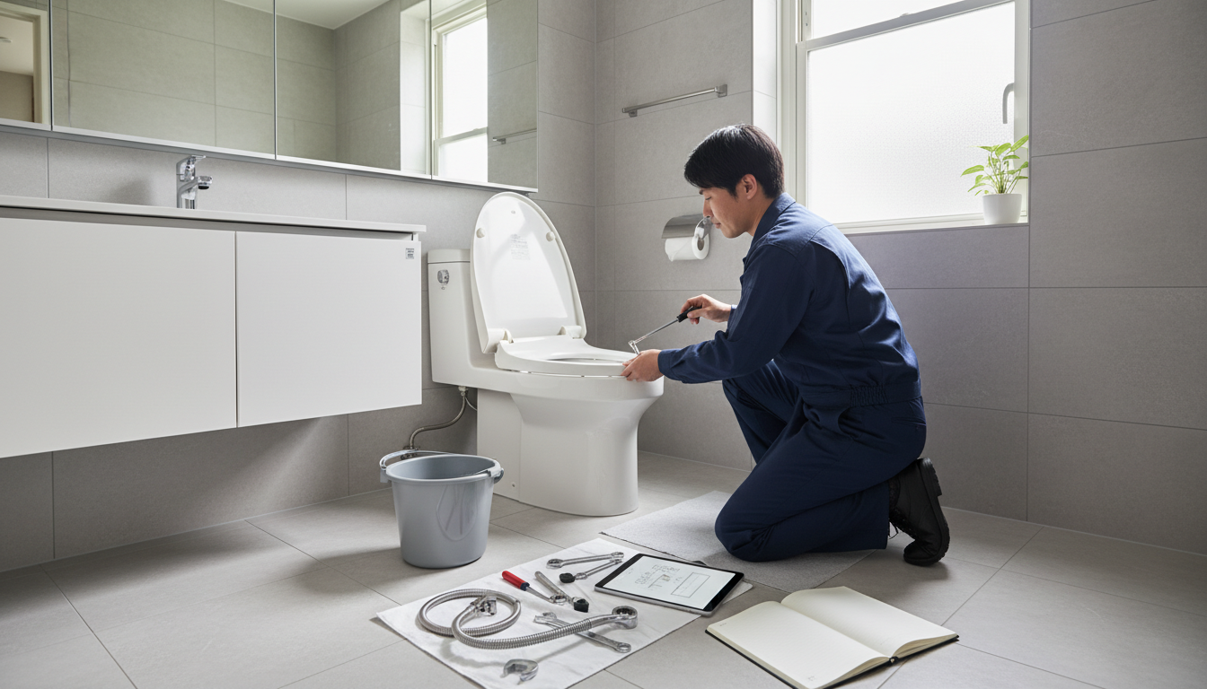 小平町のトイレつまり修理業者の料金相場に関する画像