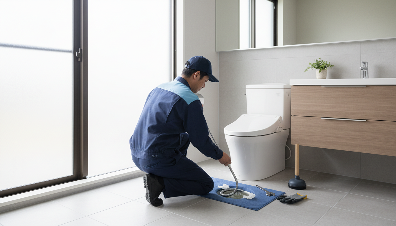 トイレつまり修理業者の料金相場と料金体系に関する画像