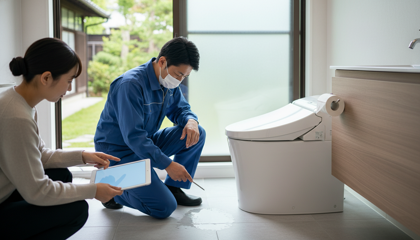 江差町で信頼できるトイレつまり修理業者の選び方に関する画像