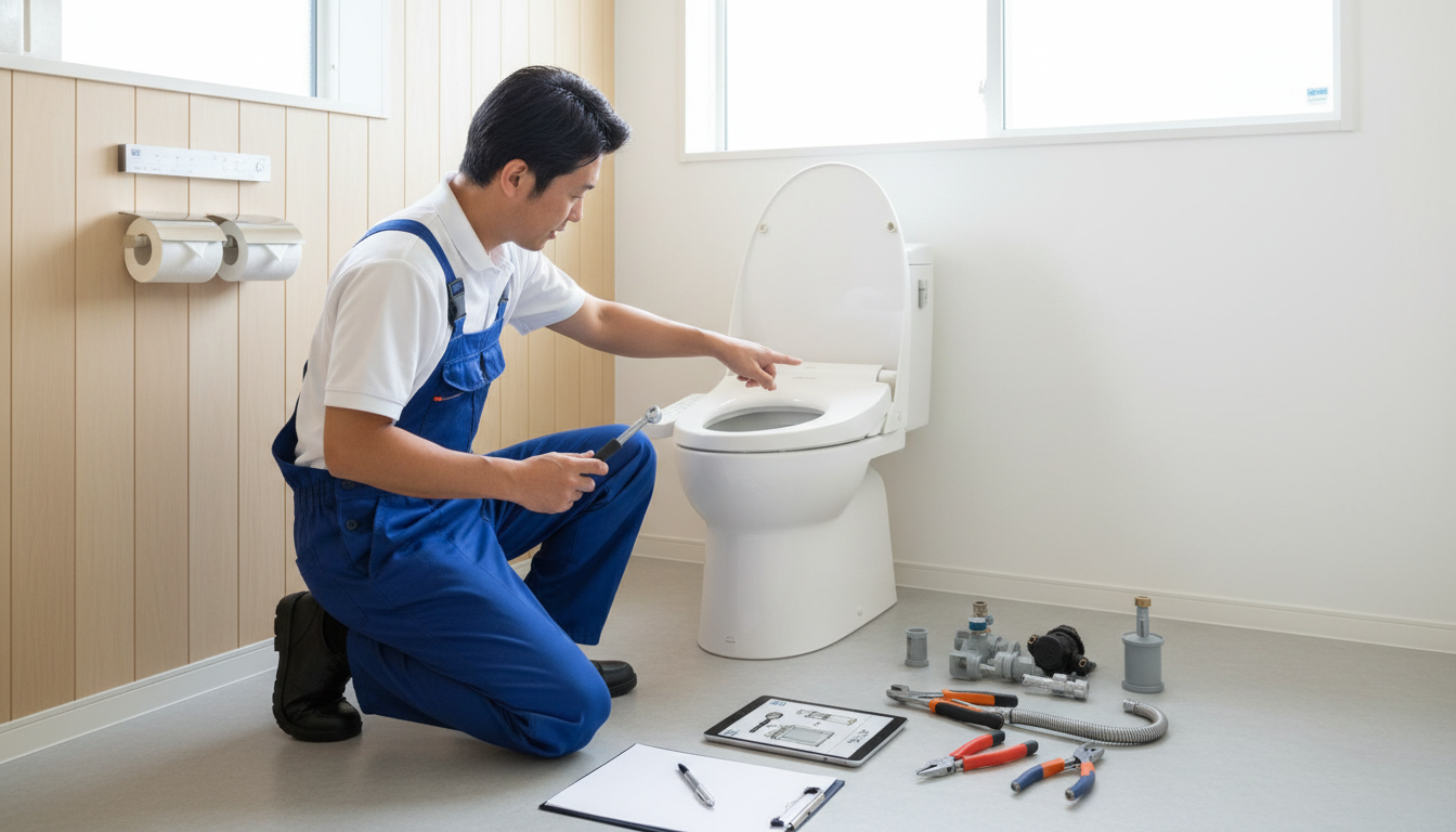 かつらぎ町でトイレつまり修理を依頼する際の料金相場と内訳に関する画像