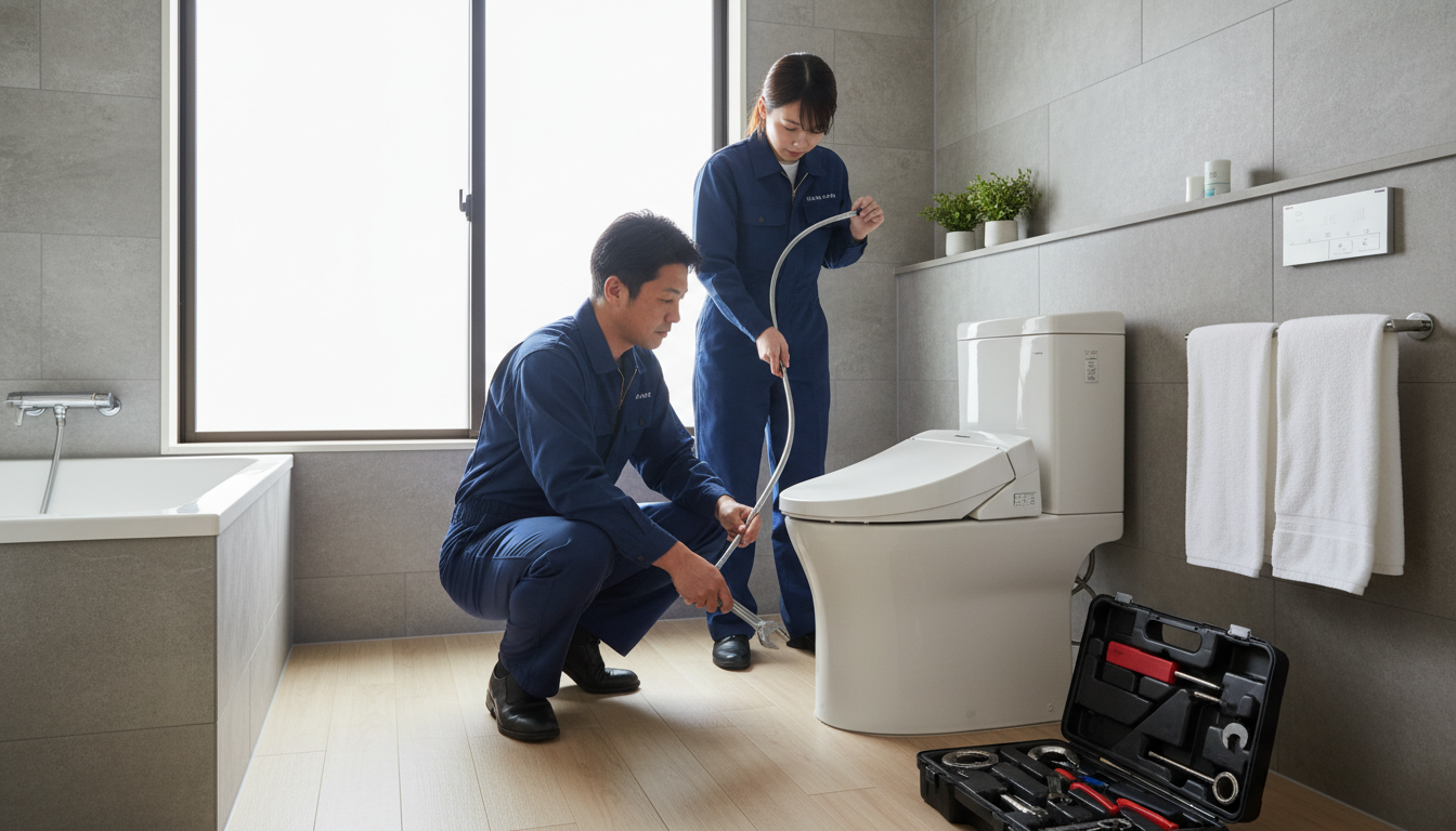 橋本市で評価の高いトイレつまり修理業者一覧に関する画像