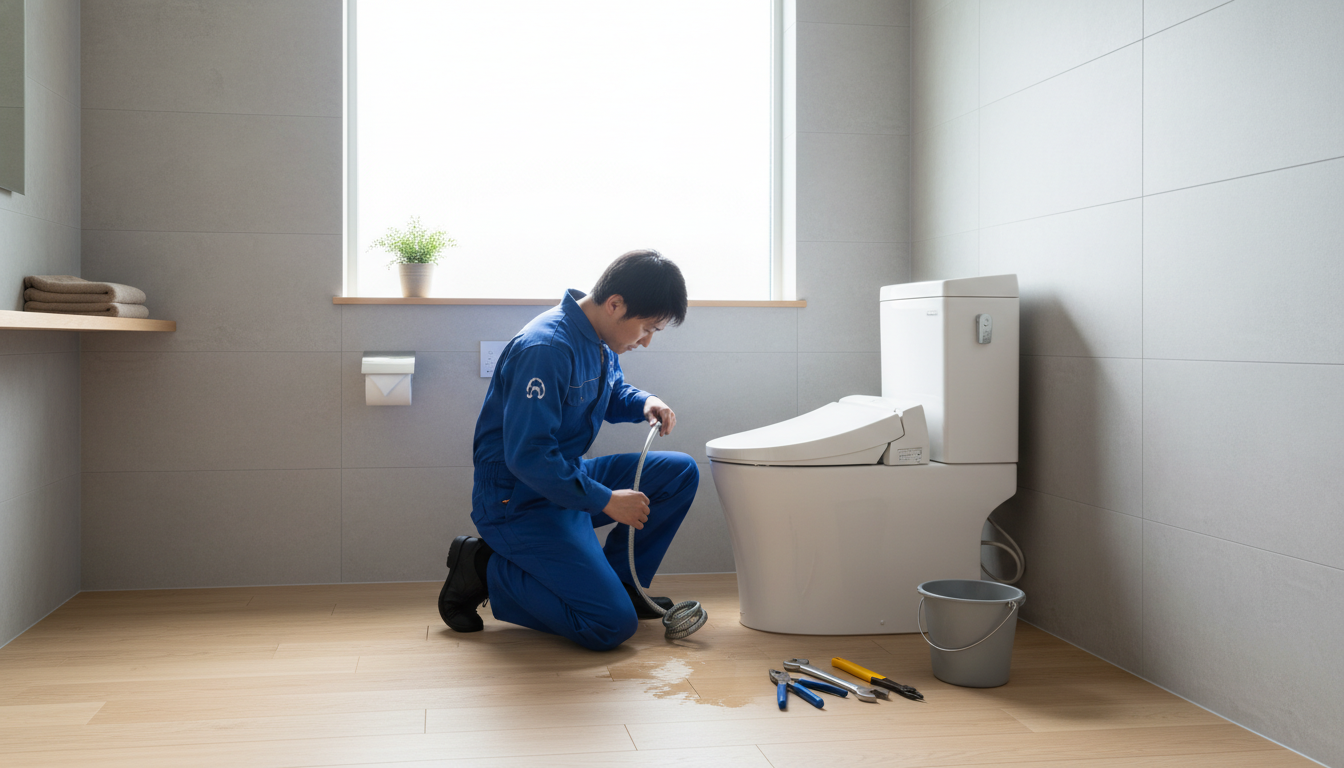 田辺市のトイレつまり修理の料金相場は？に関する画像