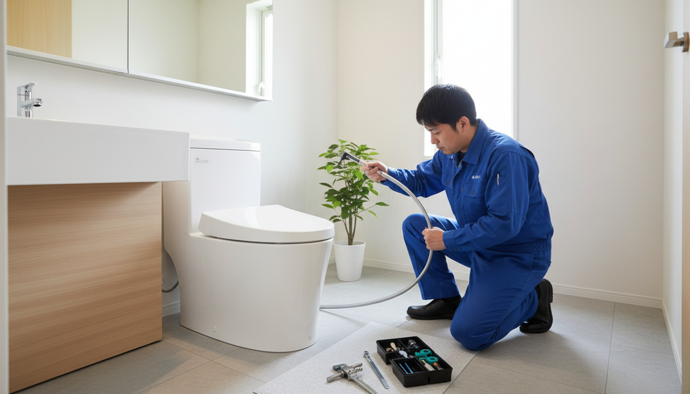 トイレつまり修理業者の料金相場と内訳【日高郡美浜町】に関する画像