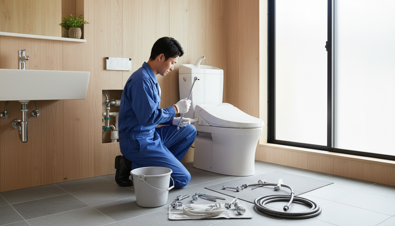 【料金の疑問を解消】和歌山市のトイレつまり修理の料金相場に関する画像