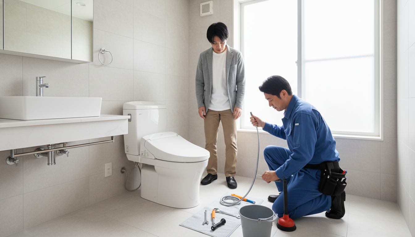 松茂町のトイレつまり修理｜まずは料金相場を知ろうに関する画像