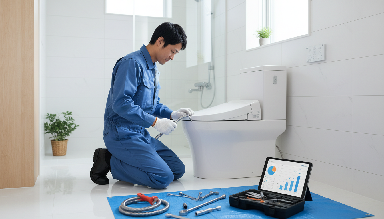 敦賀市のトイレつまり修理の料金相場は?に関する画像