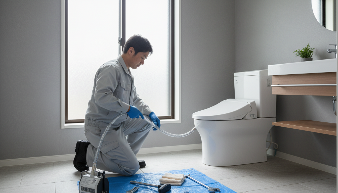 平田村におけるトイレつまり修理の料金相場に関する画像