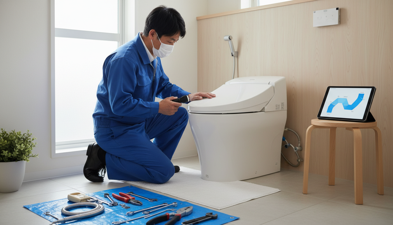 トイレつまりの基本料金と追加料金の内訳に関する画像