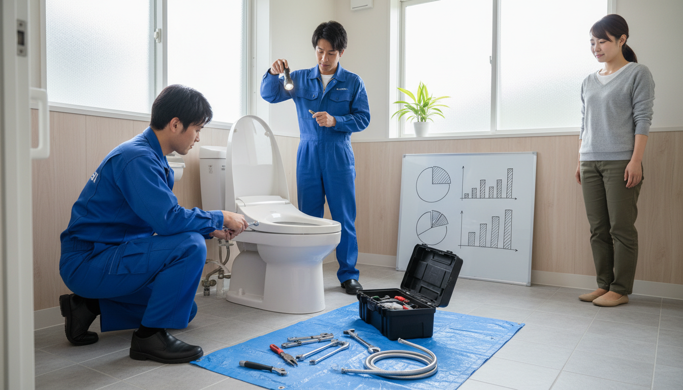 トラブル別の料金目安と平均的な相場に関する画像