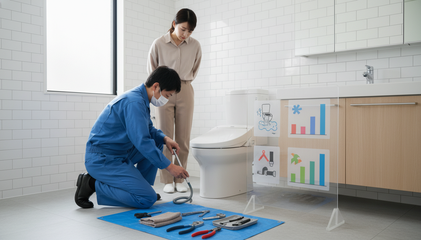 トラブル別の料金目安と平均的な相場に関する画像