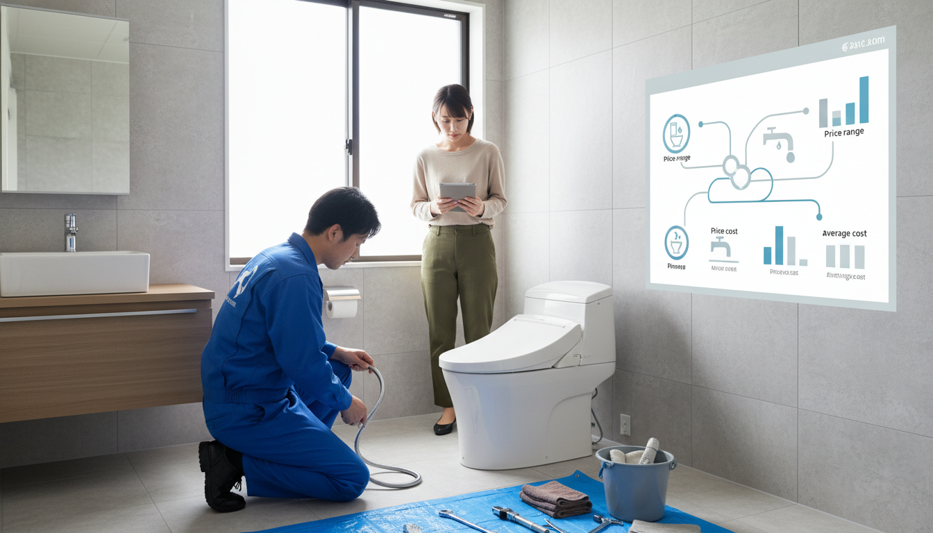 トラブル別の料金目安と平均的な相場に関する画像