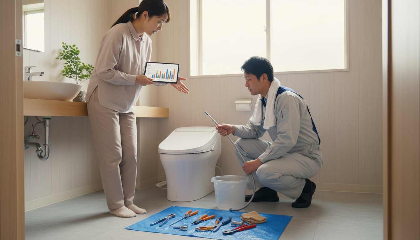 トラブル別の料金目安と平均的な相場に関する画像