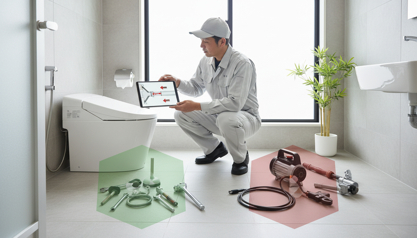 トラブル別の料金目安と平均的な相場に関する画像