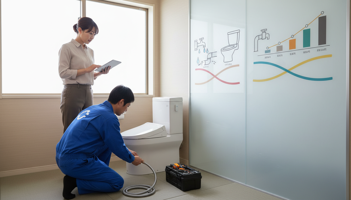 トラブル別の料金目安と平均的な相場に関する画像