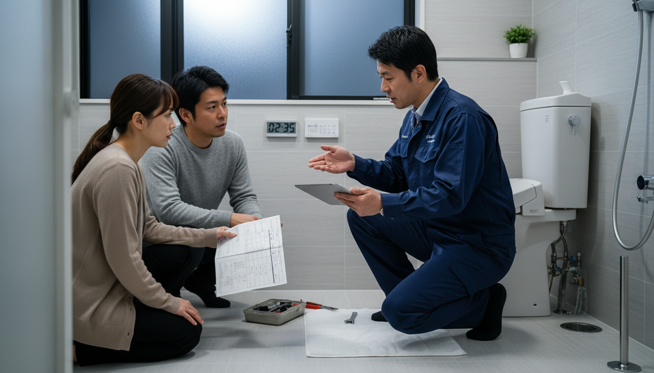 出張費・深夜早朝料金・見積もり時の注意点に関する画像