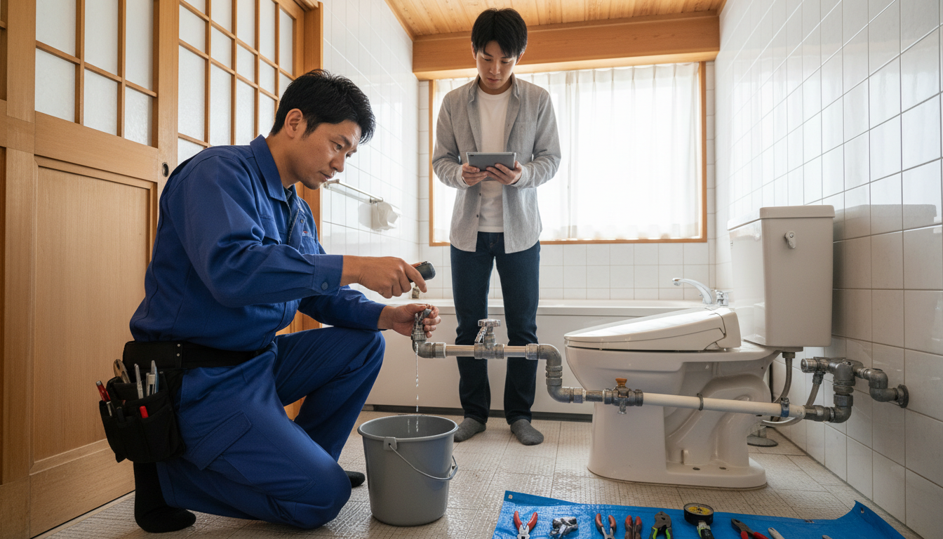 悪質業者を回避!大津町で信頼できる水道業者を選ぶ5つのポイントに関する画像