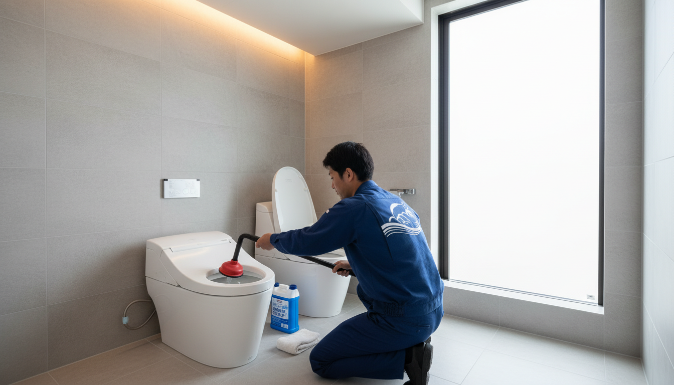 トイレつまりの症状別・料金相場に関する画像