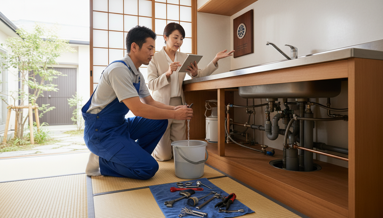 ポイント1：水道局指定工事店であるかを確認するに関する画像