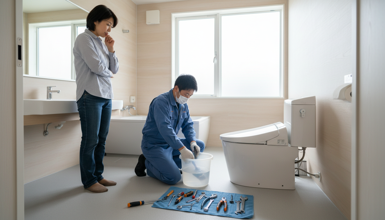 八代市のトイレつまり修理の料金相場は？適正価格を知ろうに関する画像