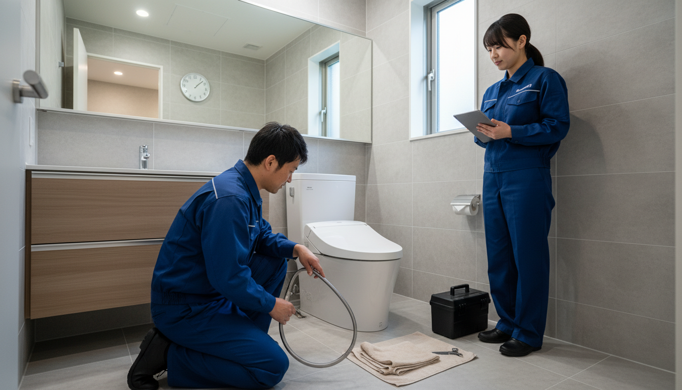 草津町でのトイレつまり修理業者の選び方②：対応の速さと受付時間に関する画像