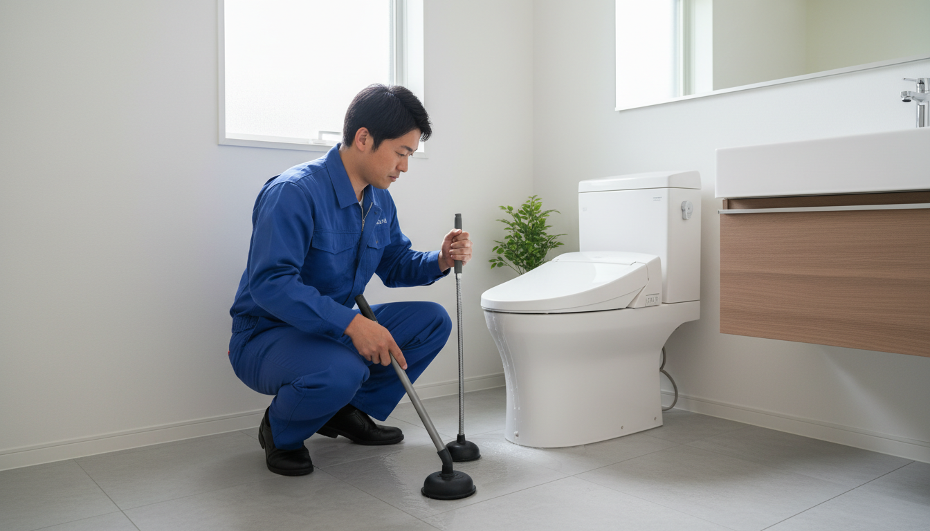 前橋市で信頼できるトイレつまり修理業者を選ぶ5つのポイントに関する画像