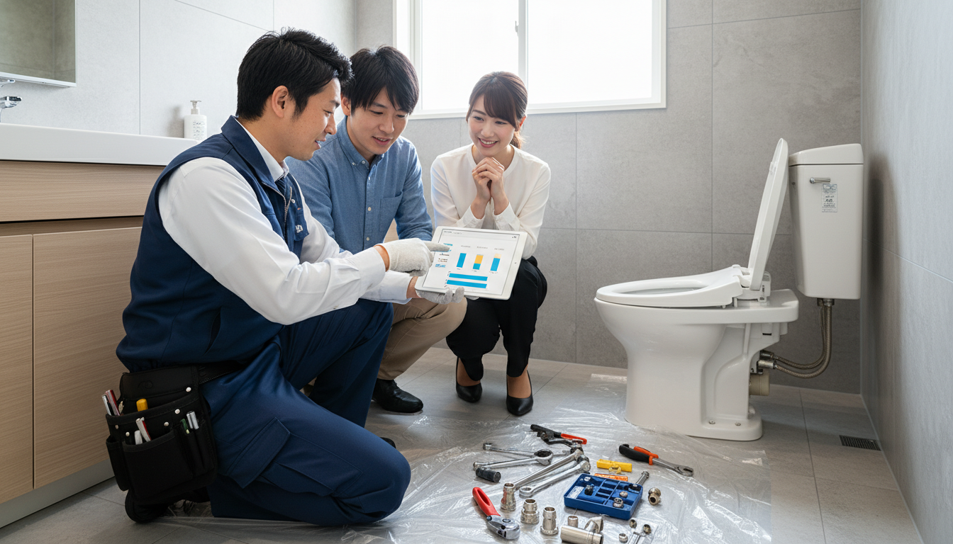 2. 明確な料金体系と作業前の見積もりに関する画像