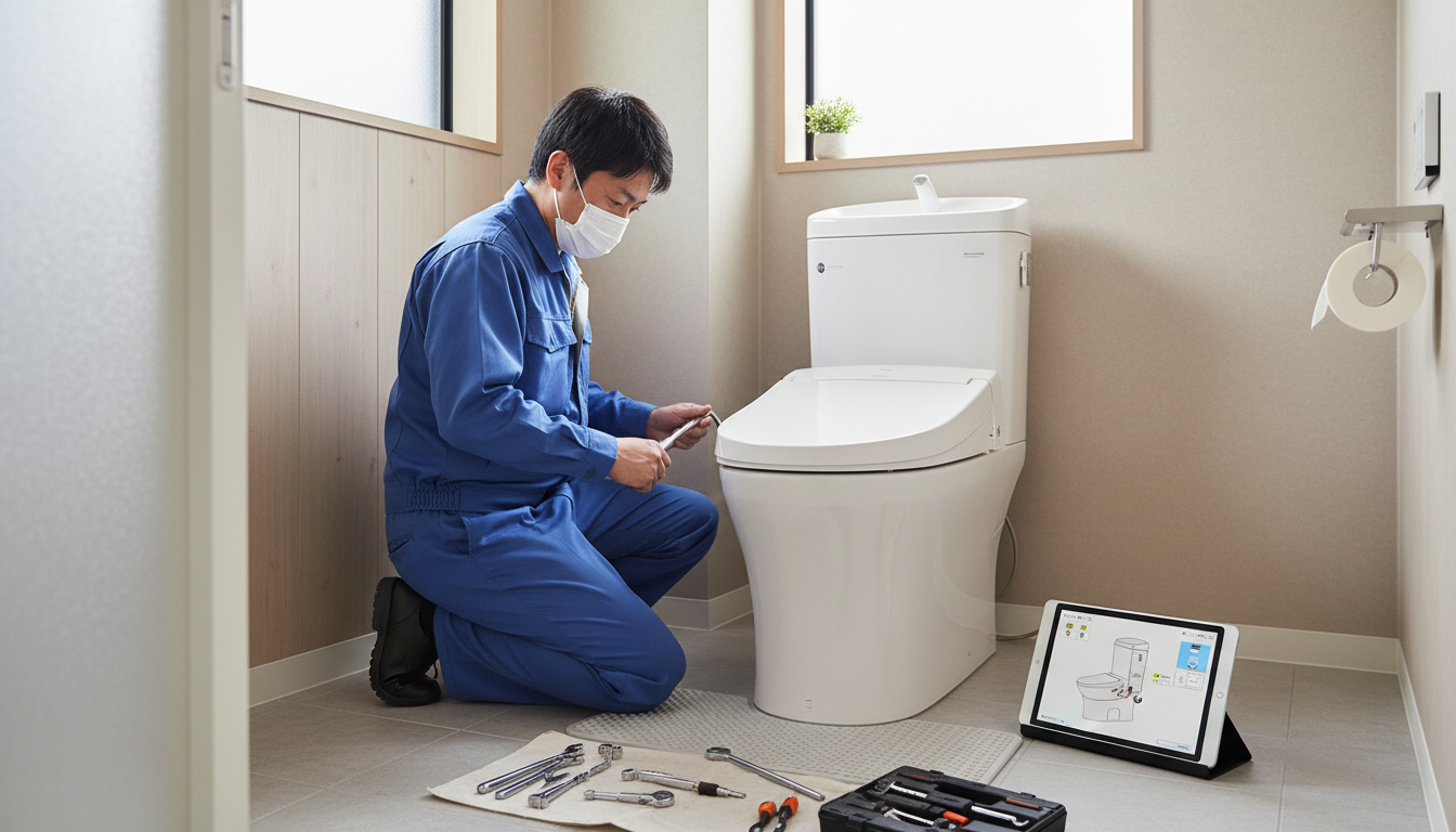 安芸郡海田町のトイレつまり修理にかかる料金相場に関する画像