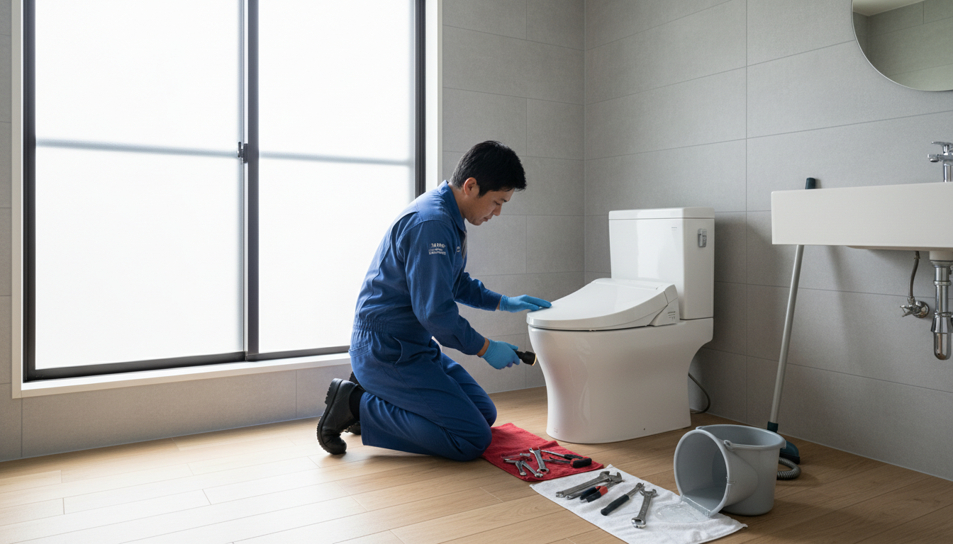 失敗しない!熊野町でのトイレつまり修理業者の選び方に関する画像