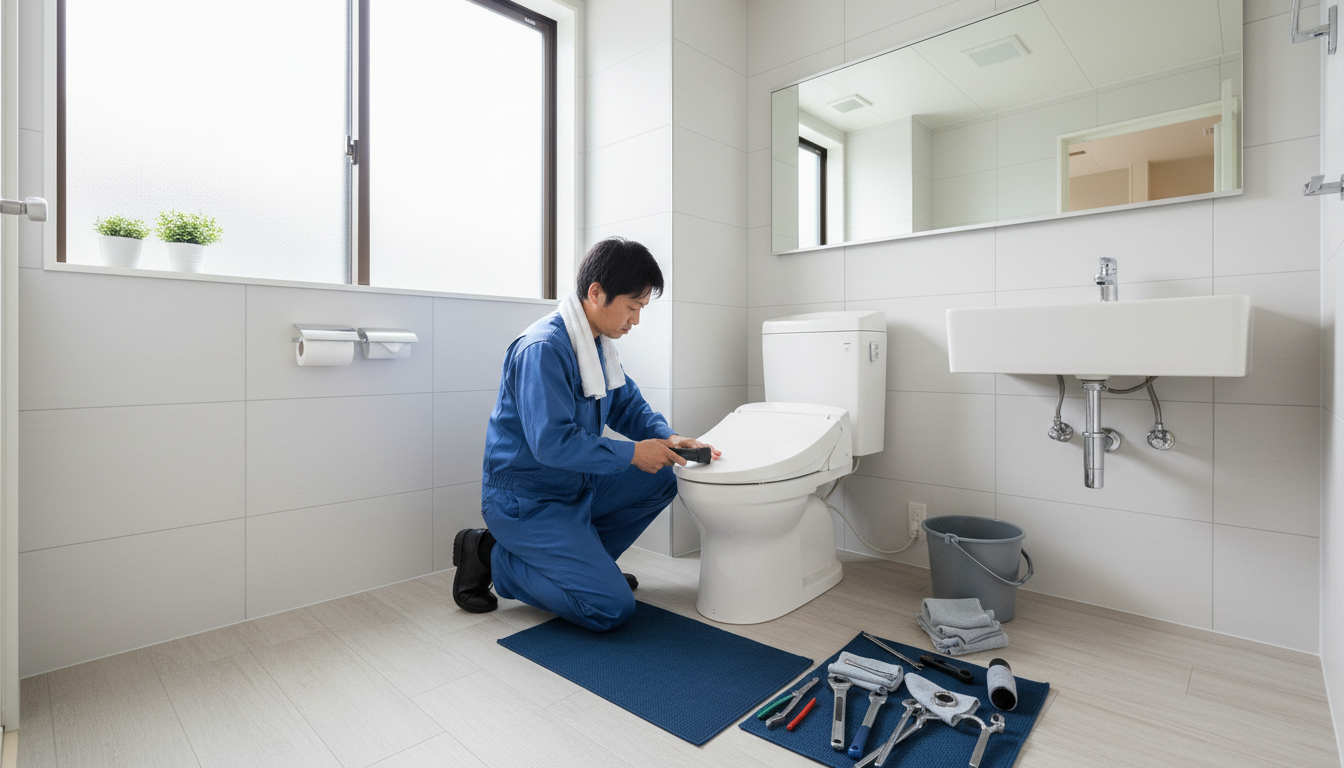 府中町のトイレつまり修理料金の相場は?に関する画像