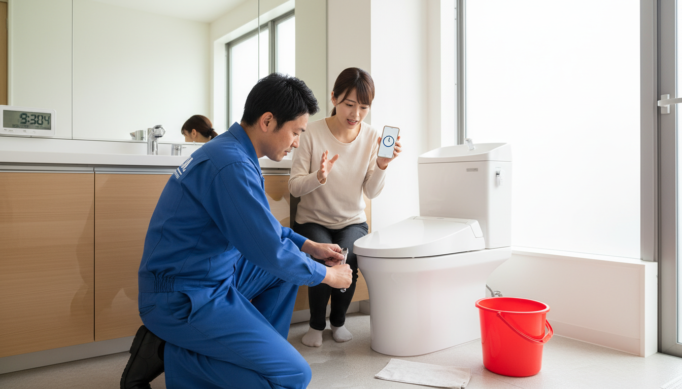 2. 緊急時に重要な「対応の速さ」と「受付時間」に関する画像