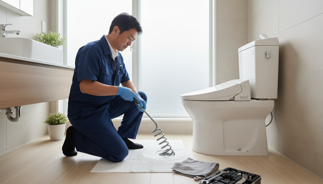 広島市安佐南区のトイレつまり修理料金の相場はいくら?に関する画像