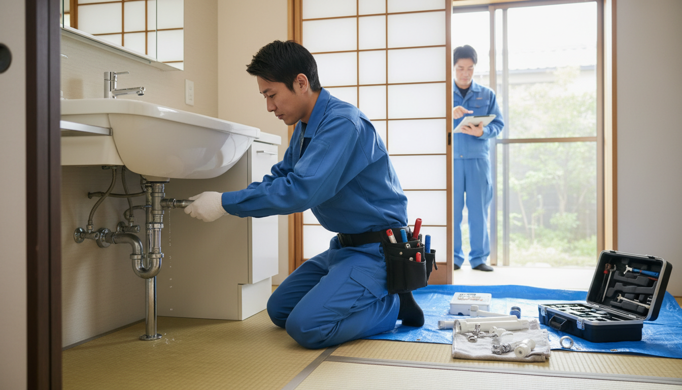 1. 水道局指定工事店であるかに関する画像