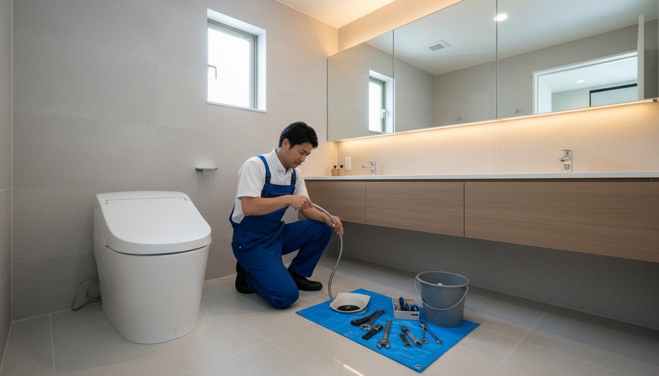 トイレつまりの修理料金相場 in 安芸太田町に関する画像