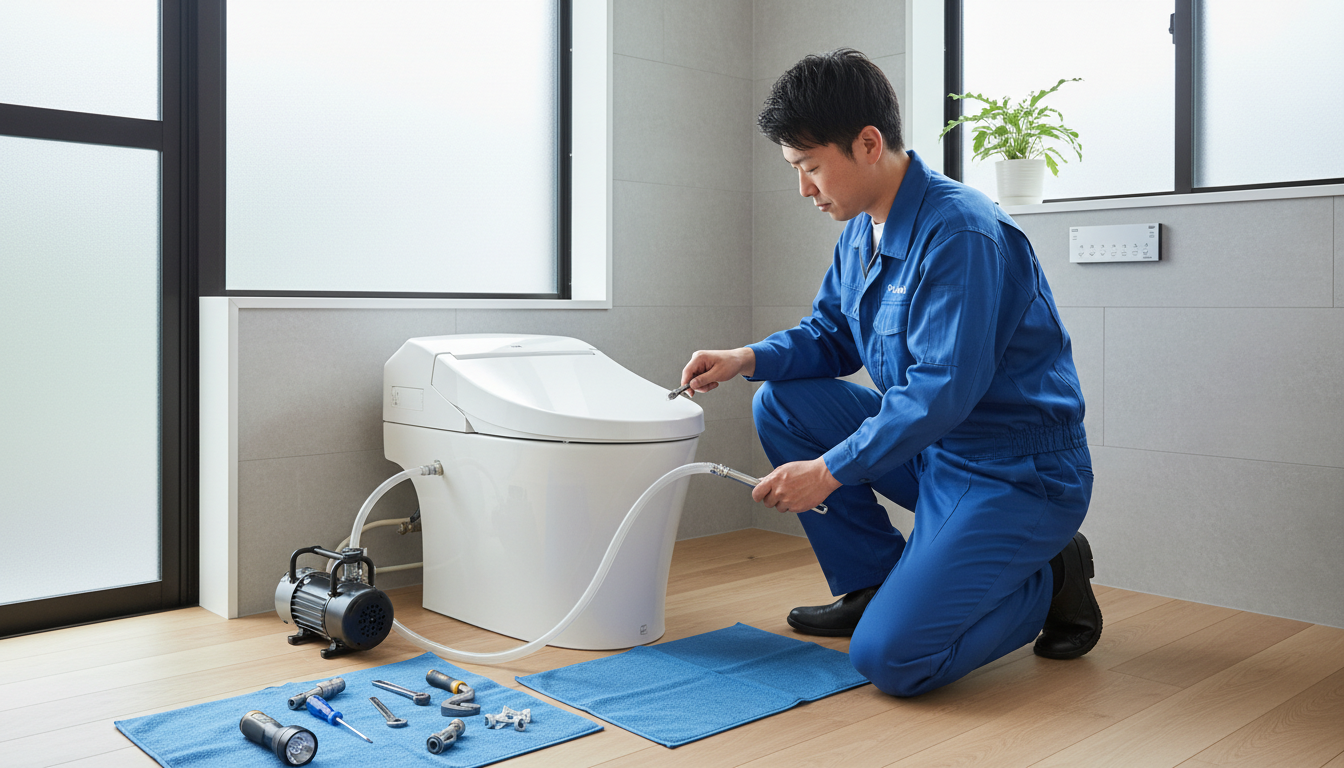 琴平町で信頼できるトイレつまり修理業者の選び方に関する画像