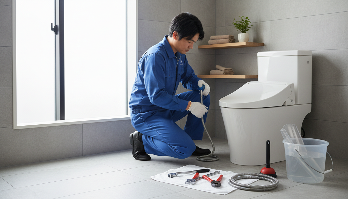 トイレつまり修理の料金相場|奈半利町エリアの目安に関する画像