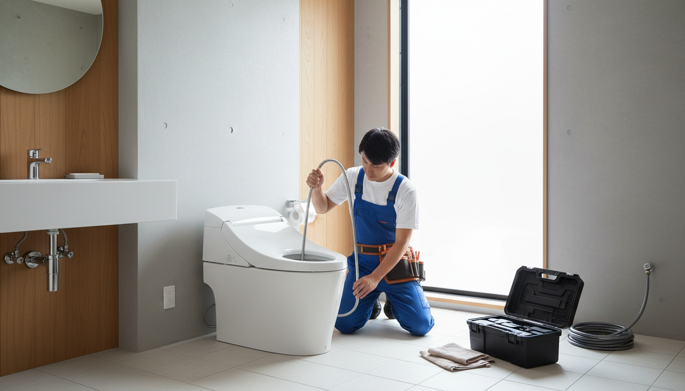 トイレつまりの修理料金、北川村での費用相場は?に関する画像