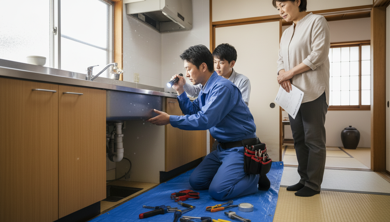 信頼できる水道修理業者を選ぶための5つのチェックポイントに関する画像