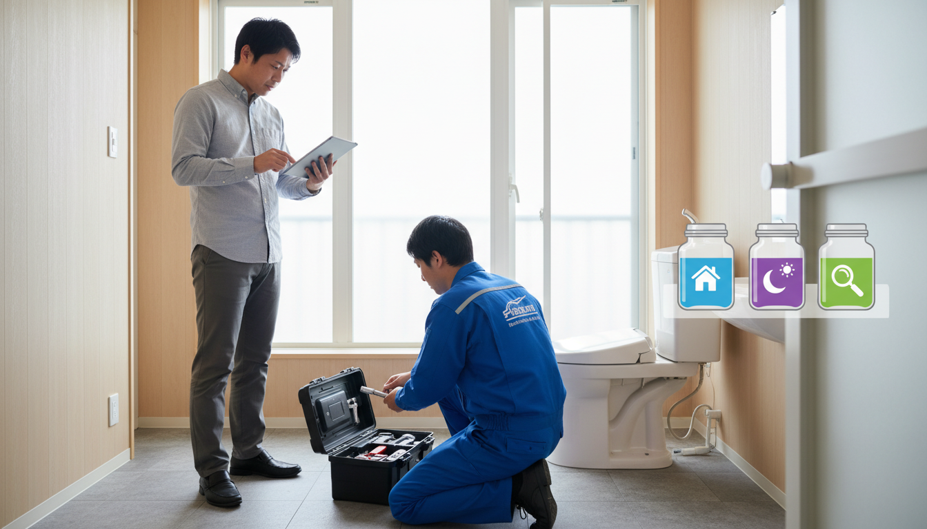 出張費・深夜早朝料金・見積もり時の注意点に関する画像