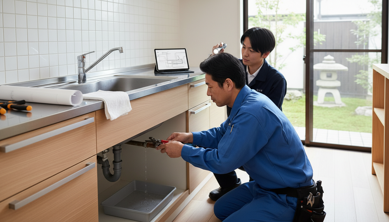 信頼できる水道修理業者を選ぶ5つのチェックポイントに関する画像