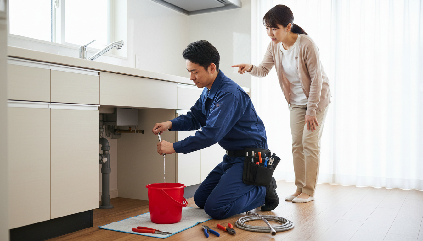 見沼区で信頼できる水道修理業者を選ぶ5つのポイントに関する画像