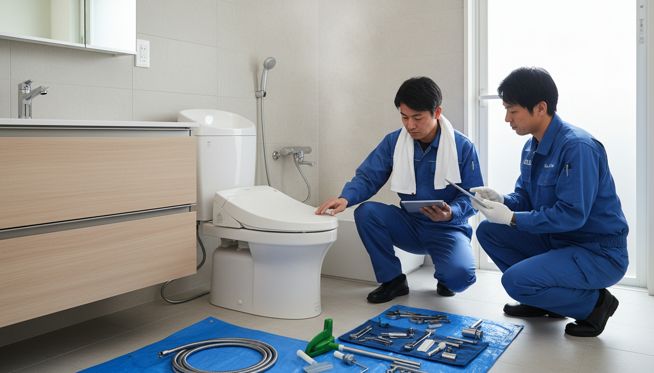 幸手市で信頼できるトイレつまり修理業者を選ぶ5つのポイントに関する画像