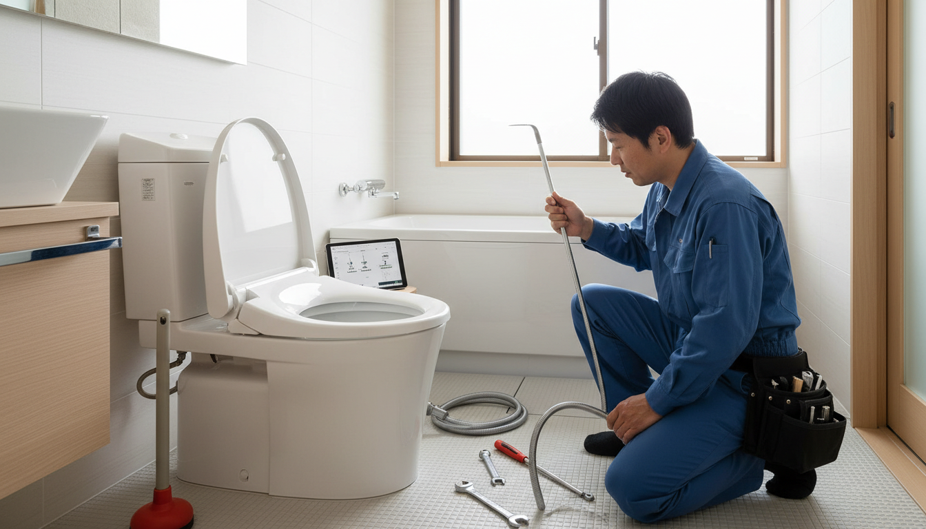 【神川町版】トイレつまり修理の料金相場と費用内訳に関する画像