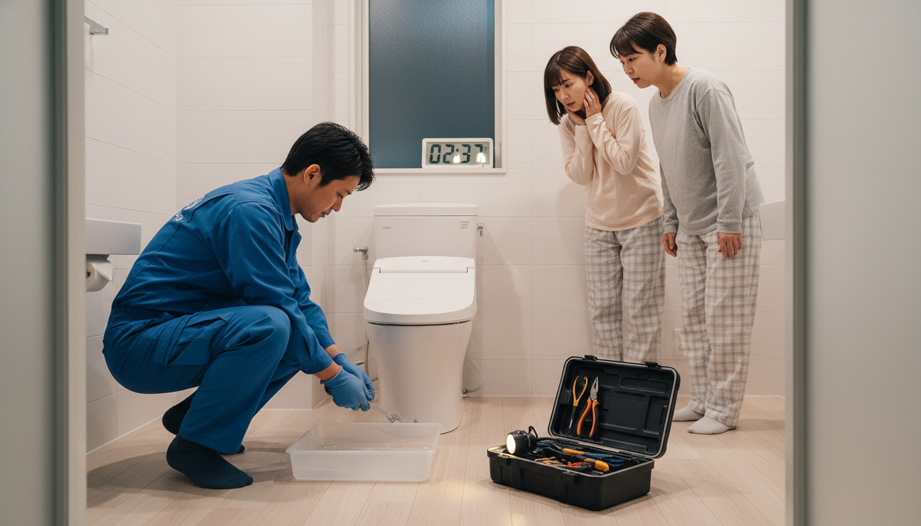 対応の速さ（即日対応・深夜早朝対応は可能か）に関する画像